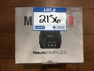 MB Quart NauticGMR-LED Off-Road & Marine Multimedia Source Unit Mobile Entertainment Controller.