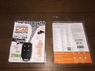 (2) Universal Car Remotes.