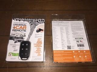 (2) Universal Car Remotes.