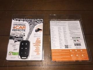 (2) Universal Car Remotes.