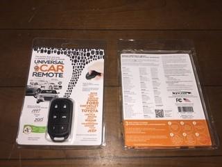 (2) Universal Car Remotes.