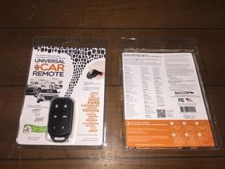 (2) Universal Car Remotes.