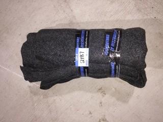 Roll of Black/Grey Automotive Carpet.