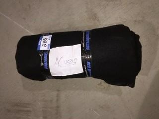 Roll of Black Automotive Carpet.