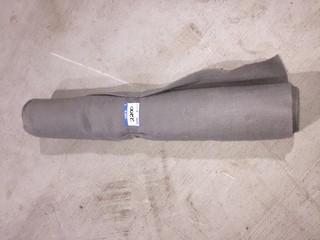 Roll of Light Grey Automotive Carpet.
