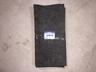 Small Piece of Grey Automotive Carpet.