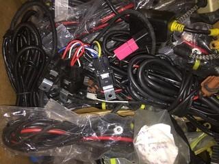 Quantity of Assorted Wiring Harnesses & Ballasts.