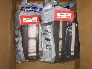 (4) Assorted Chevy/GMC Car Stereo Installation Kits.