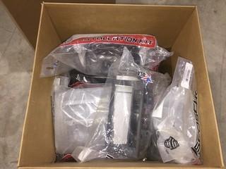 Quantity of Assorted  Toyota Car Stereo Installation Kits.