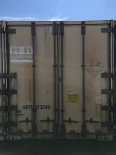 53' Storage Container # HRTU 673549.