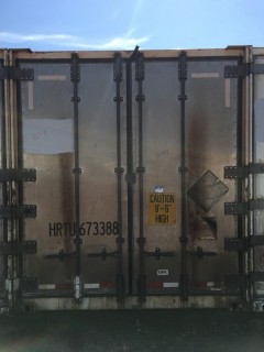53' Storage Container # HRTU 673388.
