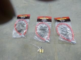 (3) 20" Super Cycle Cable Lock (EE1-3-3)