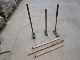 (3) Sledge Hammers (3) Handles (EE2-1-2)