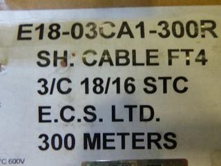 (1) 3 Conductor 18 Wire * Length Unknown* (WR2-1)