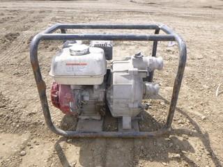 Water Transfer Pump w/ Honda GX200 Engine and 1" Fittings For Hose (WR4-1)