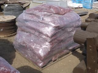 Red Mulch, 1 Pallet, Approx. 50 Bags