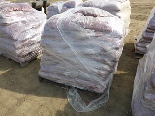 Red Mulch, 1 Pallet, Approx. 45 Bags