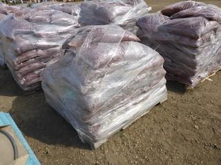 Red Mulch, 1 Pallet, Approx. 42 Bags