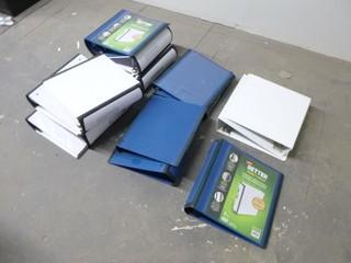 Qty of 3-Ring Binders