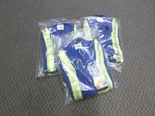 (2) Size 38T And (1) Size 38 Coveralls w/ Reflective Strips