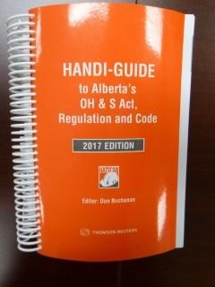 Qty Of (3) Handi-Guide To Alberta's OH&S 2017 Edition