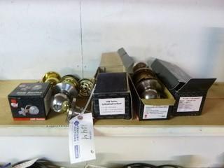 Qty Of Assorted Door Handles & Deadbolts