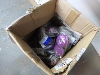 Qty of Respirator Masks, Replacement Filters And Wipes