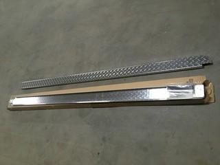 Deflecta Shield Aluminum Products, Chevy Ck S/B Wrap Rails, 88-98, P/N WRP301.