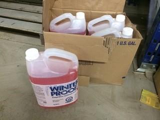 4 Full Jugs of Plumbing Antifreeze.