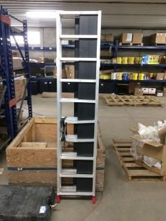  Aluminum Foldout Loading Ramp, 7Ft Long 52" Wide.