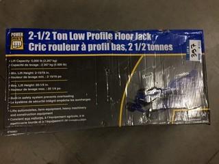 Power Fist 2-1/2 Ton Low Profile Floor Jack.