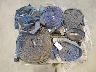 (6) Water Hoses * Note Fittings and Lengths Vary* (WR1-11)