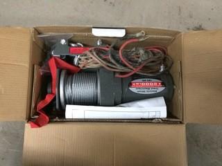 Atv Winch, 2000 Lb, 12 Volt.