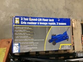 Power Fist 3 Ton Speed-Lift Floor Jack.