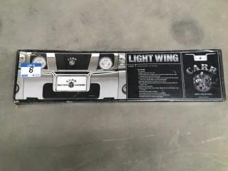 Carr Light Wing, Polished, P/N 167302.