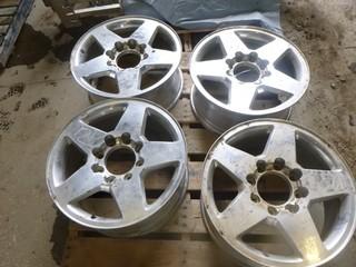 (4) GM Wheels, 20X8 5X2500/3500 (NF-16)