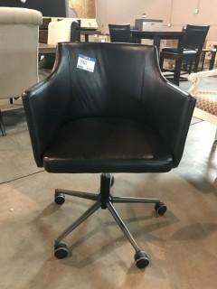 Adjustable Black Office Chair.