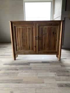 Rusic Wood Cabinet 45.5 x 10 x 32.