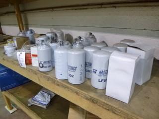 Qty Of Assorted Oil And Fuel Filters
