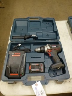 Bosch 18V 1/2in Cordless Drill C/w Battery And Charger