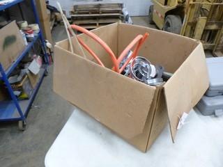 Qty Of Grinder Handles And Misc Supplies