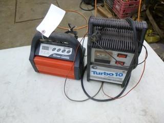 Vector Battery Charger And Turbo 10 Battery Charger