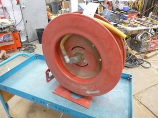 Lincoln Air Hose Reel C/w Hose