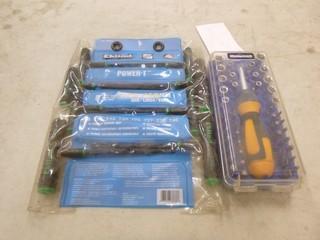 Mastercraft Socket/Screwdriver Set C/w Eklind 8-Piece T-Handle Hex Keys