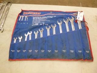 Westward 1/4in - 1 1/4in 16-Piece Wrench Set