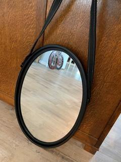 Oval Hanging Mirror 16 x 23.5.