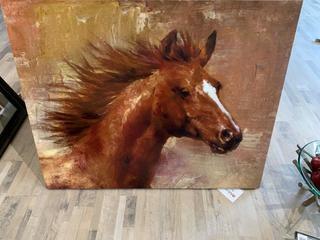 Horse Painting 40" x 50".