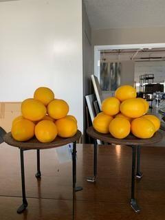 (2) Lemon Trays.