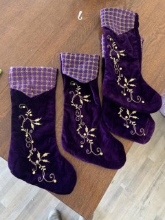 (4) Purple Stockings.