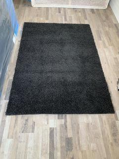 Dark Grey Medium Rug 60" x 84".